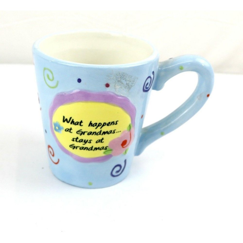 What happens at Grandma's ceramic Coffee Tea Mug